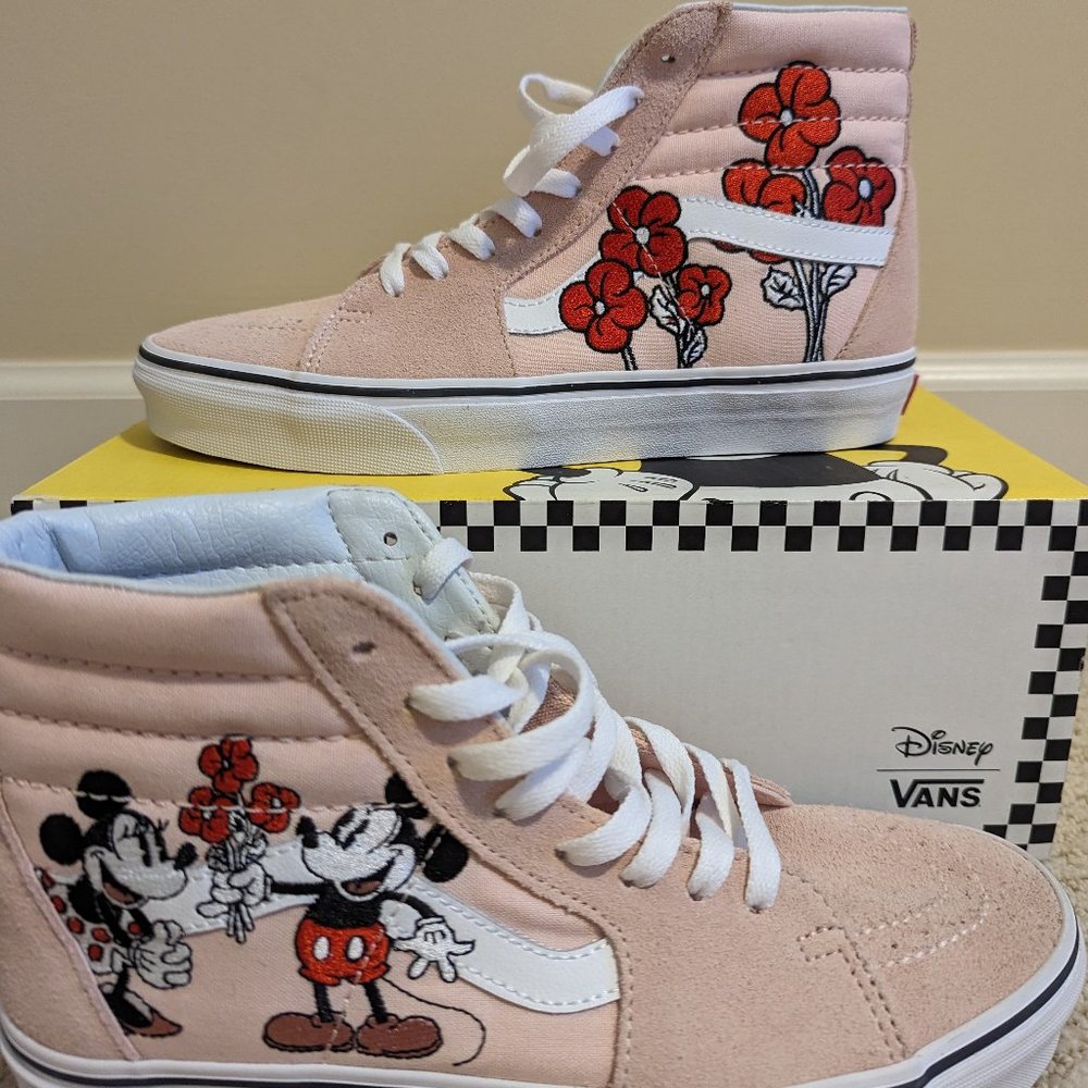 Mickey and Minnie Vans Sk8-Hi